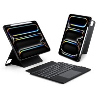  Maciņš with keyboard Dux Ducis DK Apple iPad Pro 11 2024 black 